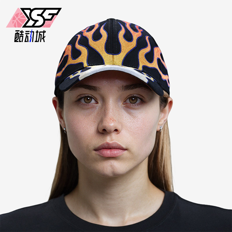 Nike/耐克正品Club OG Flame新款男女火焰图案棒球帽HV6642-010