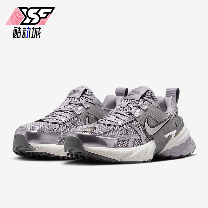 Nike/耐克正品V2K Run女士耐磨透气网眼经典复古运动鞋FD0736-008