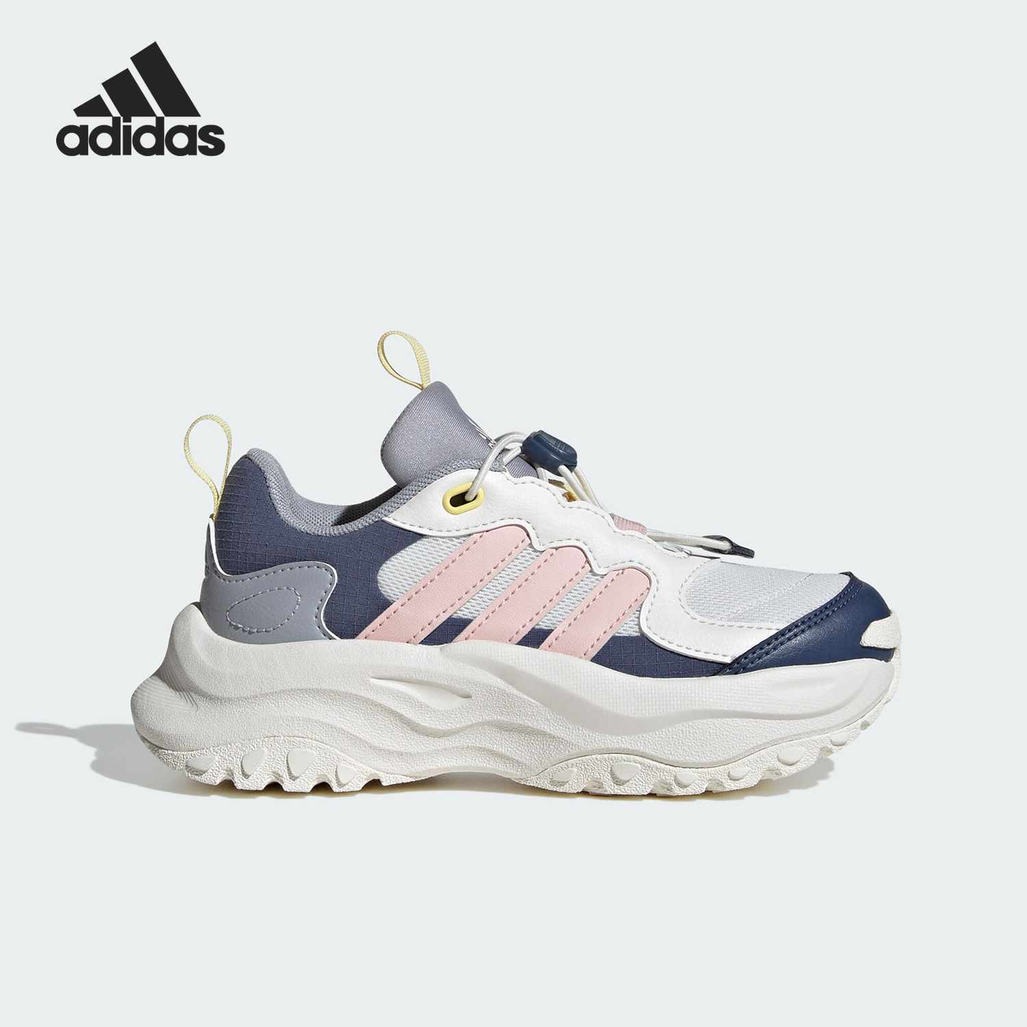 阿迪达斯儿童厚底缓震运动休闲鞋