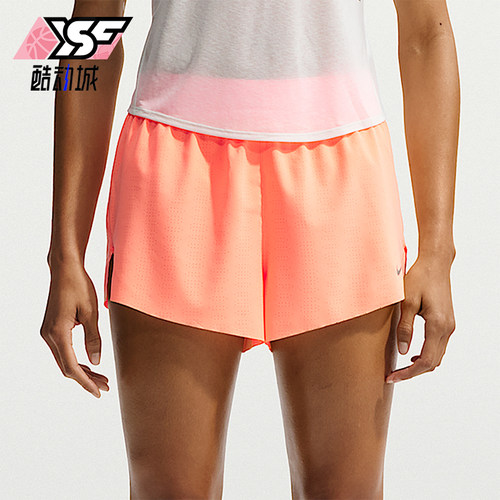 Nike/耐克正品Dri-FIT女士中腰透气跑步经典运动短裤IF1679-852