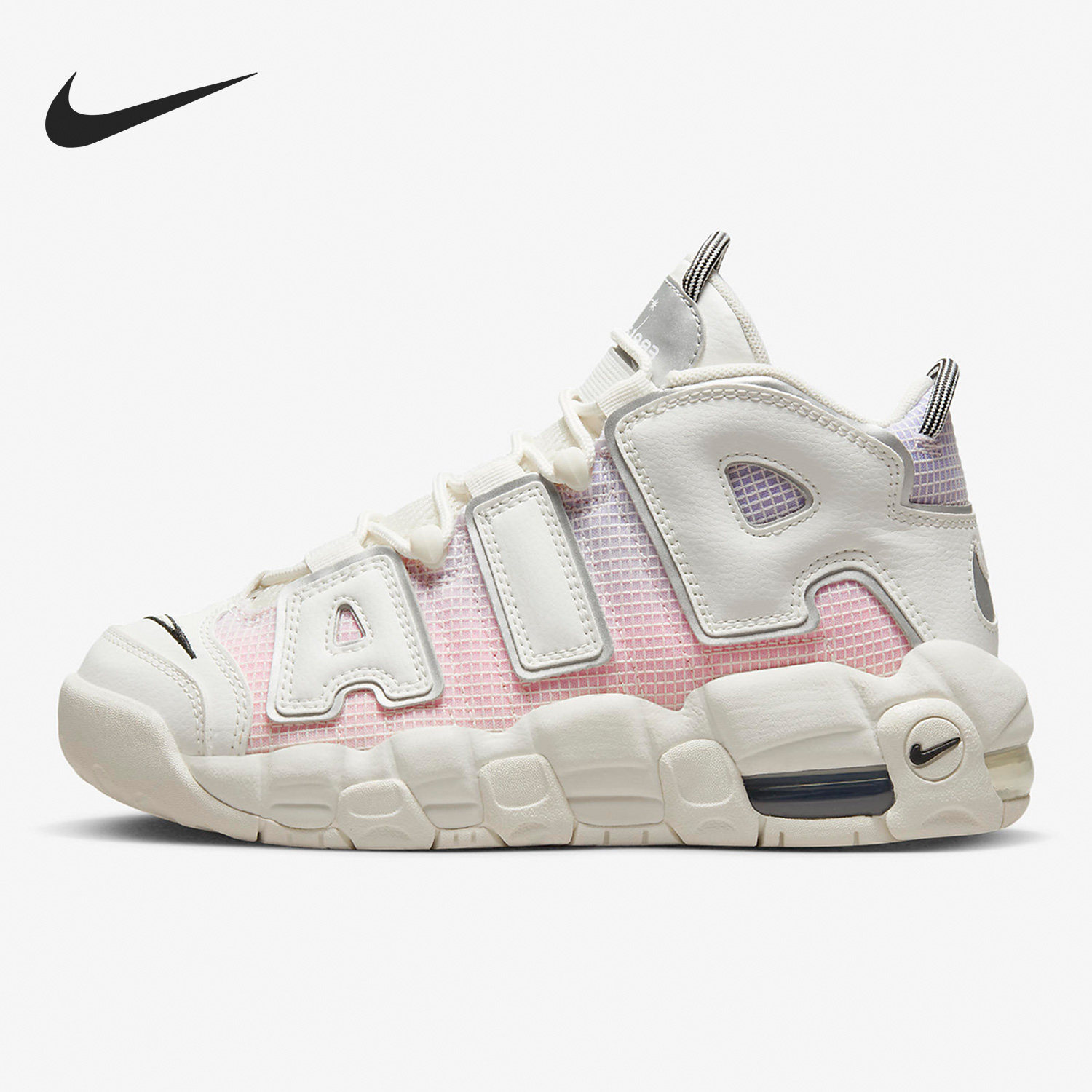 Nike/耐克正品儿童运动复古耐磨减震渐变气垫篮球鞋 DQ0514-100