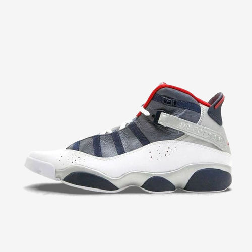 Nike耐克正品Air Jordan 6 Rings男高帮减震篮球鞋322992-161