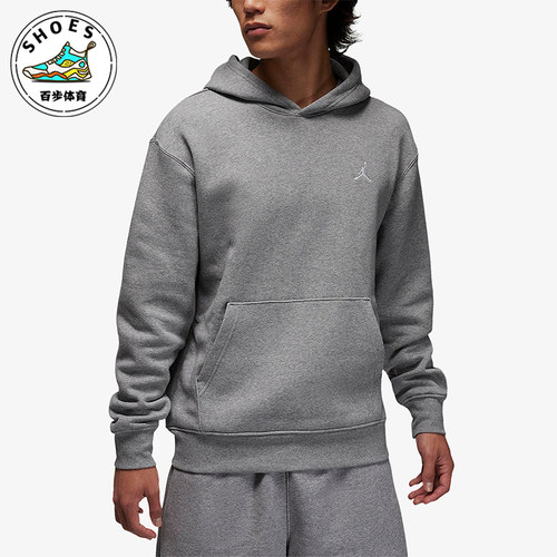Nike/耐克正品JORDAN男士运动休闲经典加绒保暖套头衫FJ7775-091