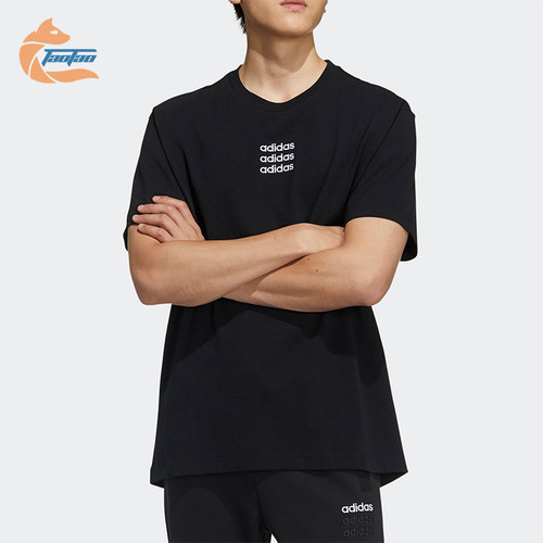 Adidas/阿迪达斯正品夏季新款男士经典透气跑步运动短袖T恤GP4891