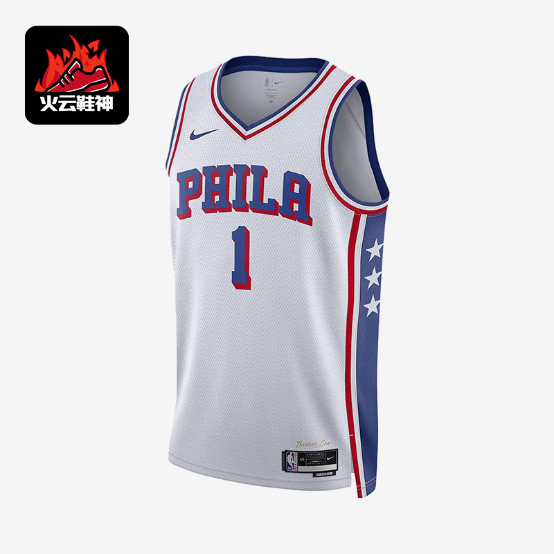 Nike/耐克正品Dri-FIT NBA男士训练经典复古无袖背心DX8472-100
