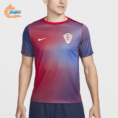 Nike/耐克正品男士条纹户外休闲圆领套头短袖T恤FQ8648-455