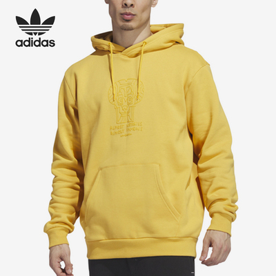 Adidas/阿迪达斯正品三叶草男子保暖防风连帽运动卫衣II5960