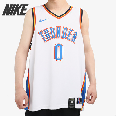 Nike/耐克正品俄克拉荷马城雷霆队SW NBA CONNECTED 男球衣864437