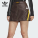 人造革赛车风半身裙JM8026 26夏三叶草女经典 Adidas 阿迪达斯正品