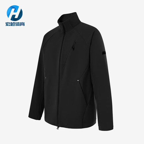 Adidas/阿迪达斯正品2025秋季款男士休闲立领户外日常外套KG8970