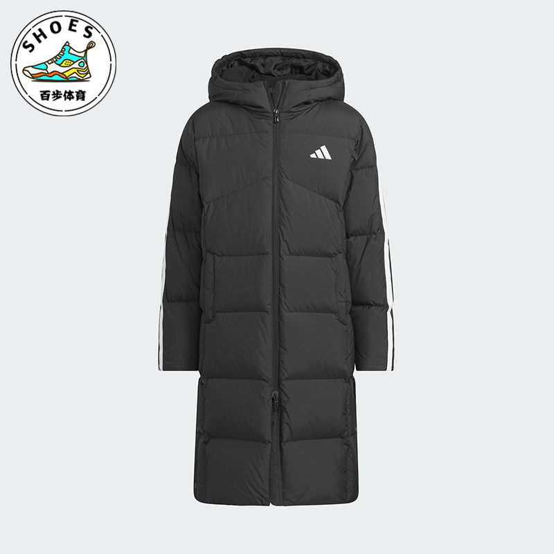 Adidas/阿迪达斯正品JK LL DOWN JKT儿童保暖长款羽绒服KB5095