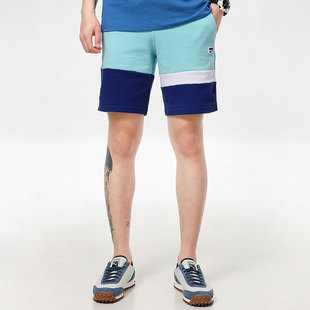 Puma/彪马正品撞色印花休闲短裤男子运动裤宽松五分裤531304-49