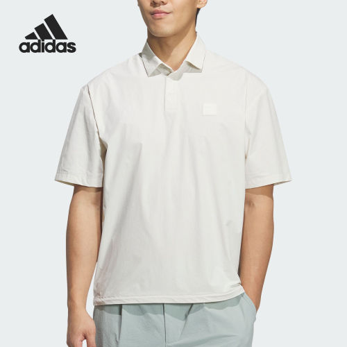 Adidas/阿迪达斯正品夏季男士高尔夫梭织短袖POLO衫KD0941
