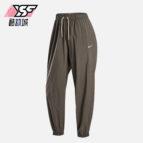 Nike/耐克正品OVERSIZE女士休闲轻薄运动经典梭织长裤IH0827-126