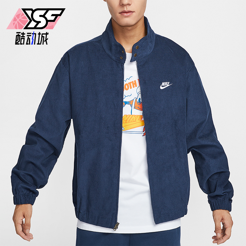 耐克男士宽松运动休闲复古外套
