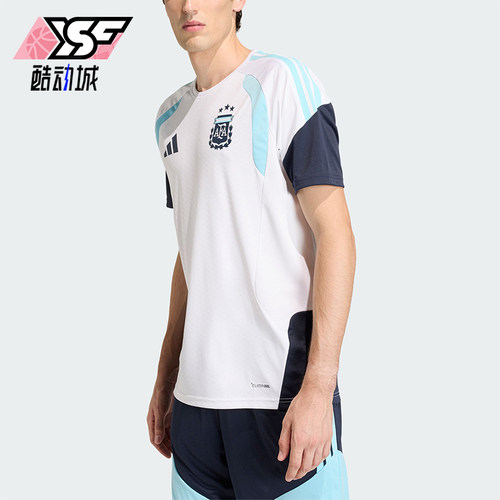 Adidas/阿迪达斯正品2026年男士轻薄透气经典日常短袖T恤JY7029