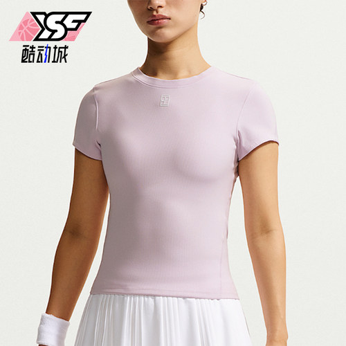 Nike/耐克正品Court Advantage女士修身网球短袖HQ2995-583