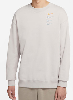 Nike/耐克正品男子时尚休闲透气圆领宽松针织运动卫衣DB9408-277