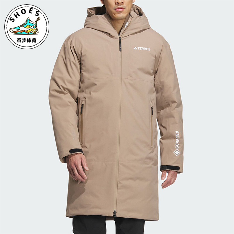 阿迪达斯男士防水透湿鹅绒服