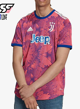 Adidas/阿迪达斯正品尤文图斯主场球员版男士足球短袖H38903