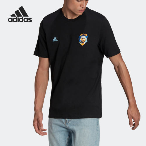 Adidas/阿迪达斯正品夏季新款足球男子运动短袖T恤 HA0936