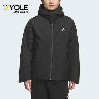 Adidas/阿迪达斯正品冬季男士新款连帽保暖运动羽绒服外套KQ5505