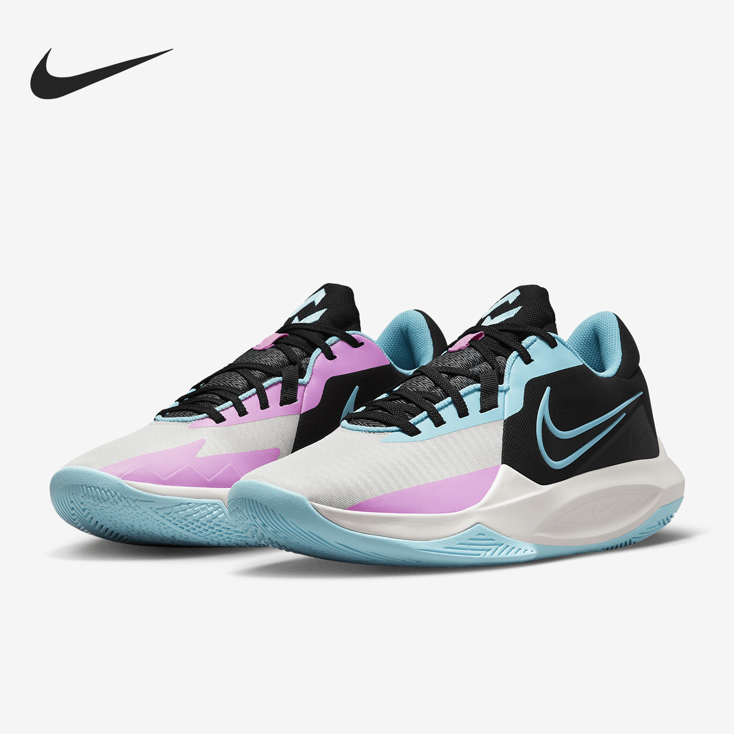 Nike/耐克正品Precision 6男士轻便运动实战篮球鞋DD9535-102