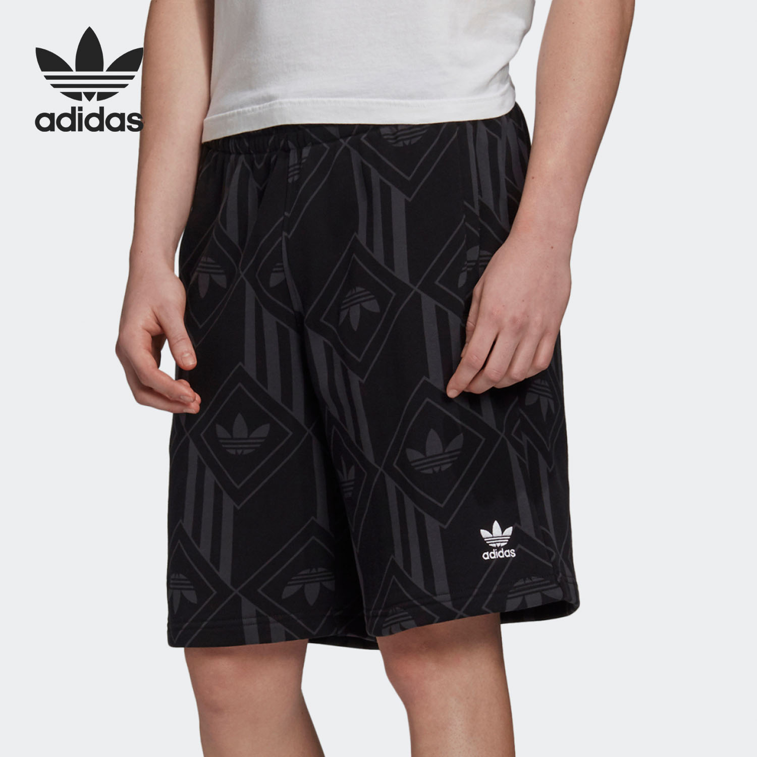 Adidas/阿迪达斯正品三叶草 MONO SHORT TNL 男子运动短裤 GD5842