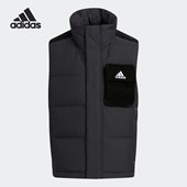 阿迪达斯正品 DOWN Adidas VEST 大童休闲运动马甲H45048