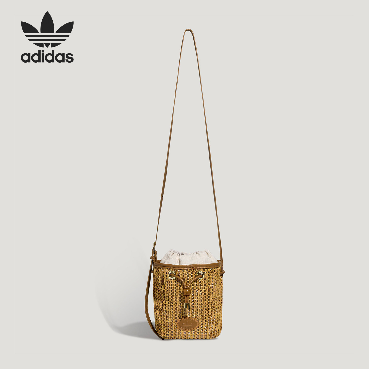 Adidas/阿迪达斯正品三叶草CROCHETCROSBODYBAG经典斜挎包LE9845