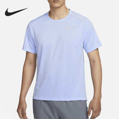 Nike/耐克正品Dri-FIT Miler男士短袖跑步圆领上衣AJ7566-479