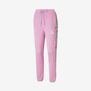 彪马正品 女士时尚 Puma 新款 598655 简约经典 潮流休闲运动长裤