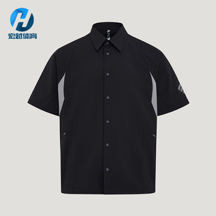 Adidas/阿迪达斯正品夏季男士运动翻领轻薄简约短袖衬衫T恤KY5646