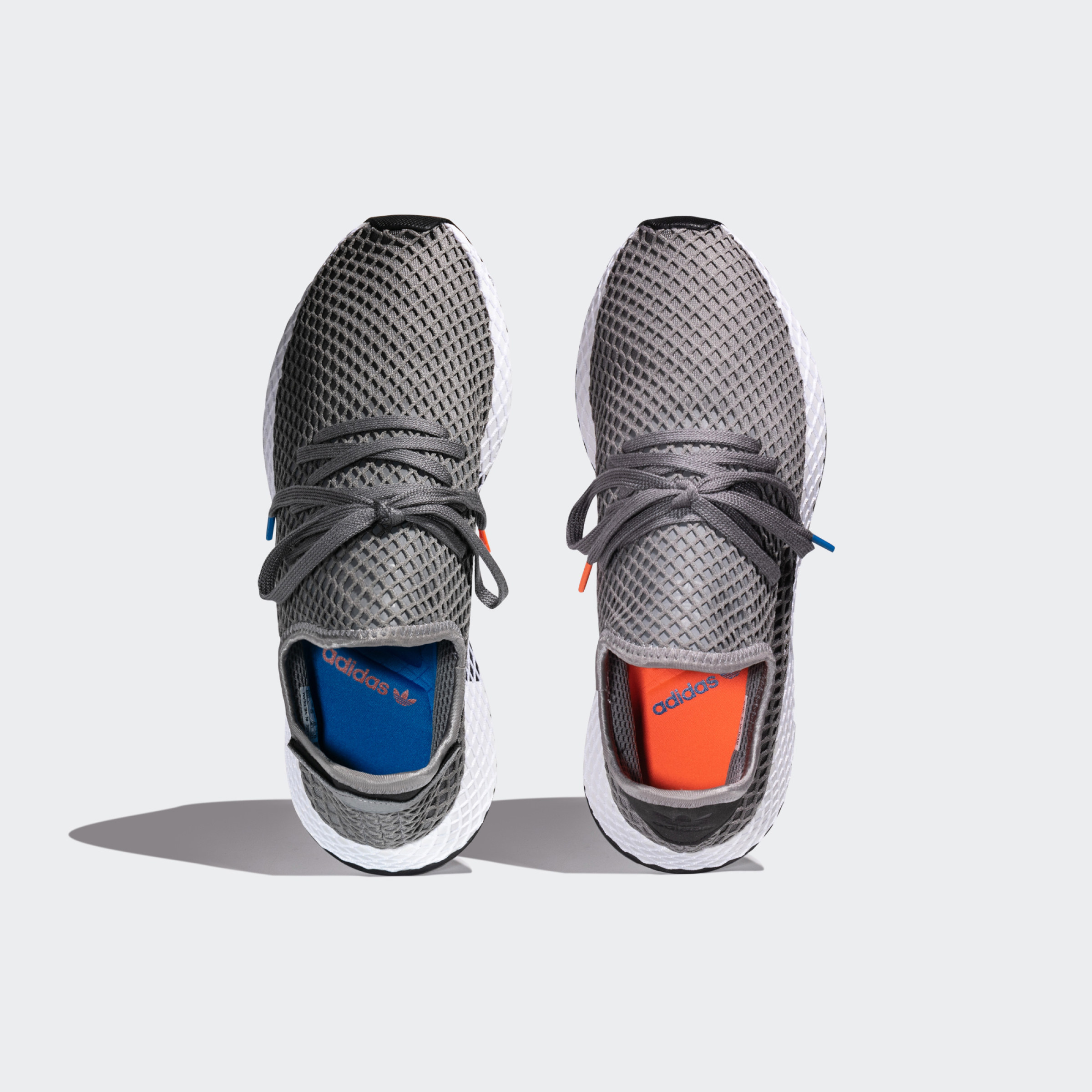 Adidas/阿迪达斯正品 三叶草 Deerupt男女情侣网格休闲鞋 B41766