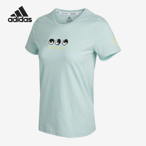 Adidas/阿迪达斯正品当季新款舒适时尚休闲运动短袖T恤GN7366
