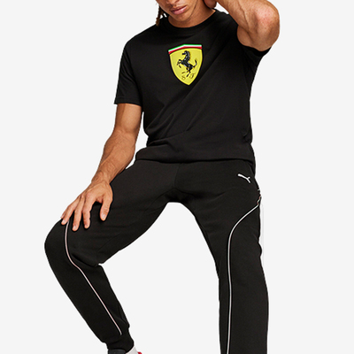 Puma/彪马正品Ferrari男士透气运动印花宽松短袖623805-01