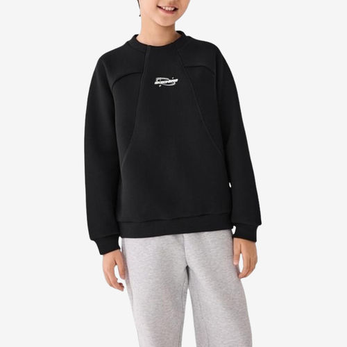 Skechers斯凯奇正品舒享运动系列男女童加绒卫衣P425K051-0018