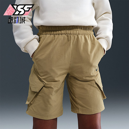 Nike/耐克正品Sportswear大童工装梭织运动休闲短裤FZ4903-297