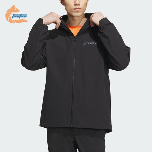 Adidas/阿迪达斯男士软壳衣外套
