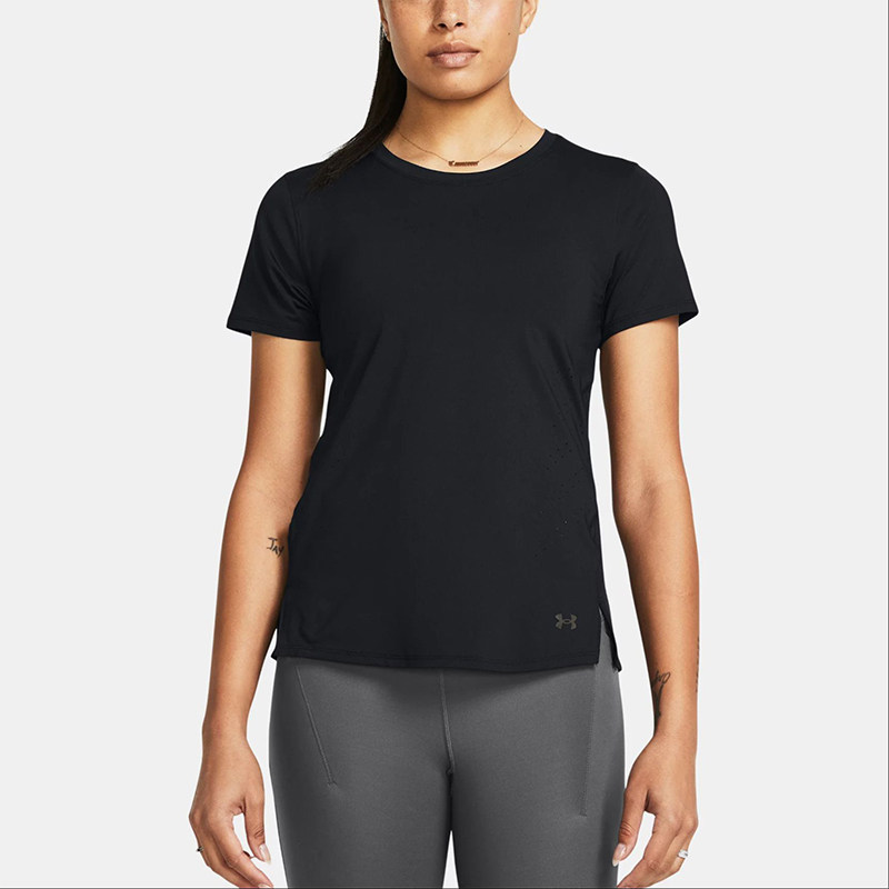 UA/安德玛正品Launch Elite Shortsleeve女士短袖T恤1383364-001