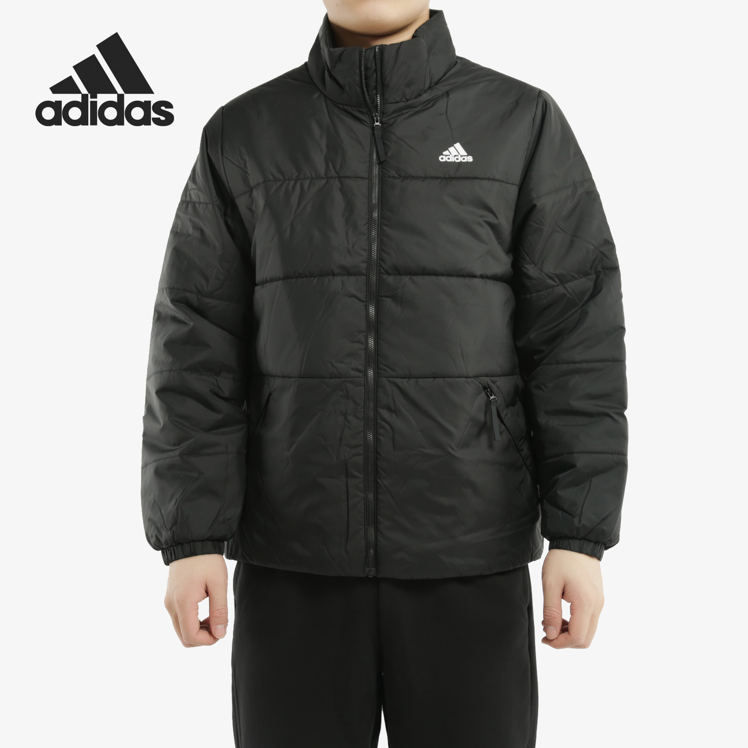 Adidas/阿迪达斯正品新品男子运动保暖棉服休闲外套DZ1396