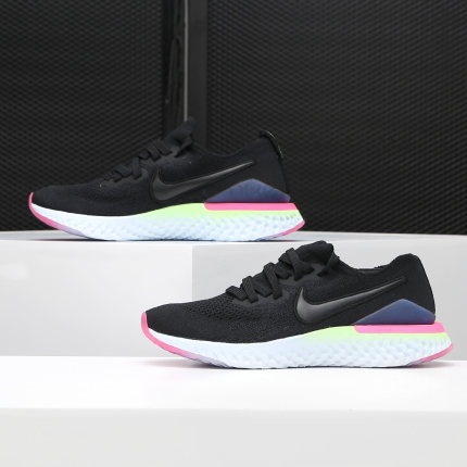 Nike/耐克正品EPIC REACT FLYKNIT 2(GS) 女子运动跑步鞋AQ3243