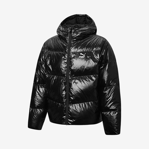 Puma/彪马正品新款男子保暖防风户外连帽运动羽绒服530696-01