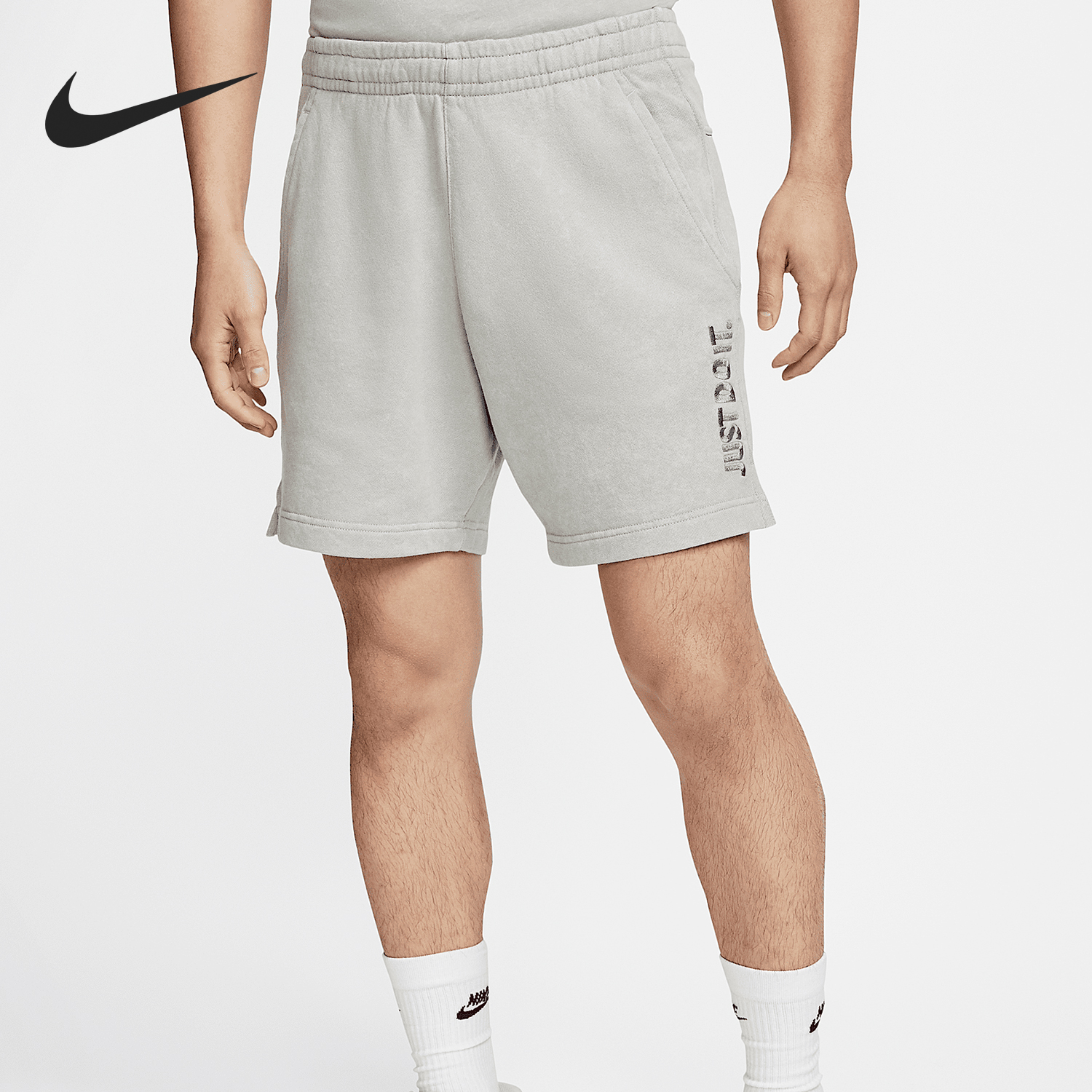 Nike/耐克正品夏季新款男士透气针织运动休闲短裤CJ4574-077