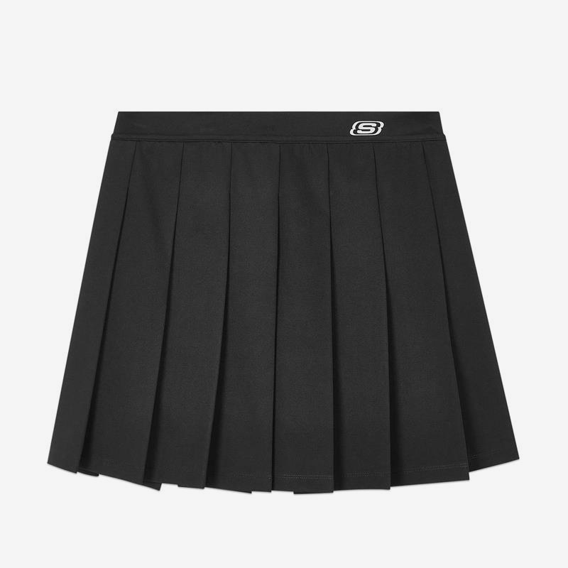 斯凯奇女子夏季透气百褶裙
