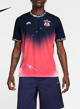 Nike/耐克正品26夏季男士透气套头训练潮流复古短袖T恤FZ4066-451