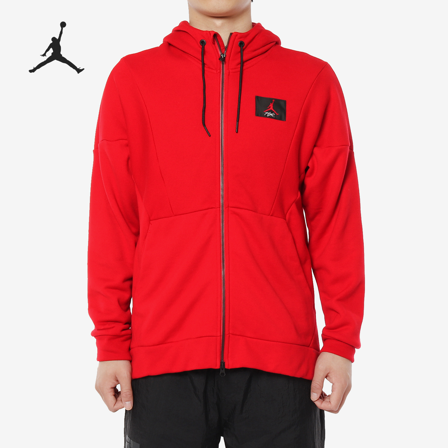 Nike/耐克正品JORDAN男士开襟针织拉链连帽外套AV2291-687