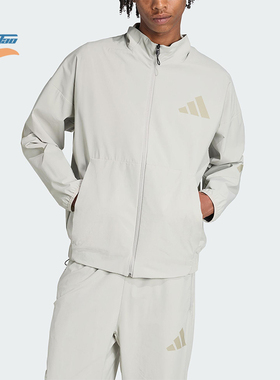 Adidas/阿迪达斯正品2025秋季男士宽松轻薄立领运动外套KE4880