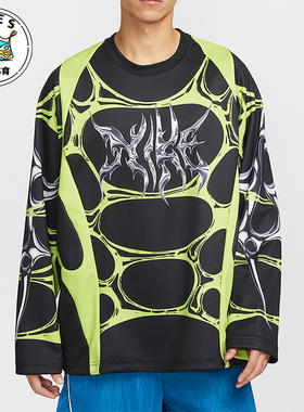 Nike/耐克正品Project F.R.O.G男士印花圆领宽松球衣IF1295-010