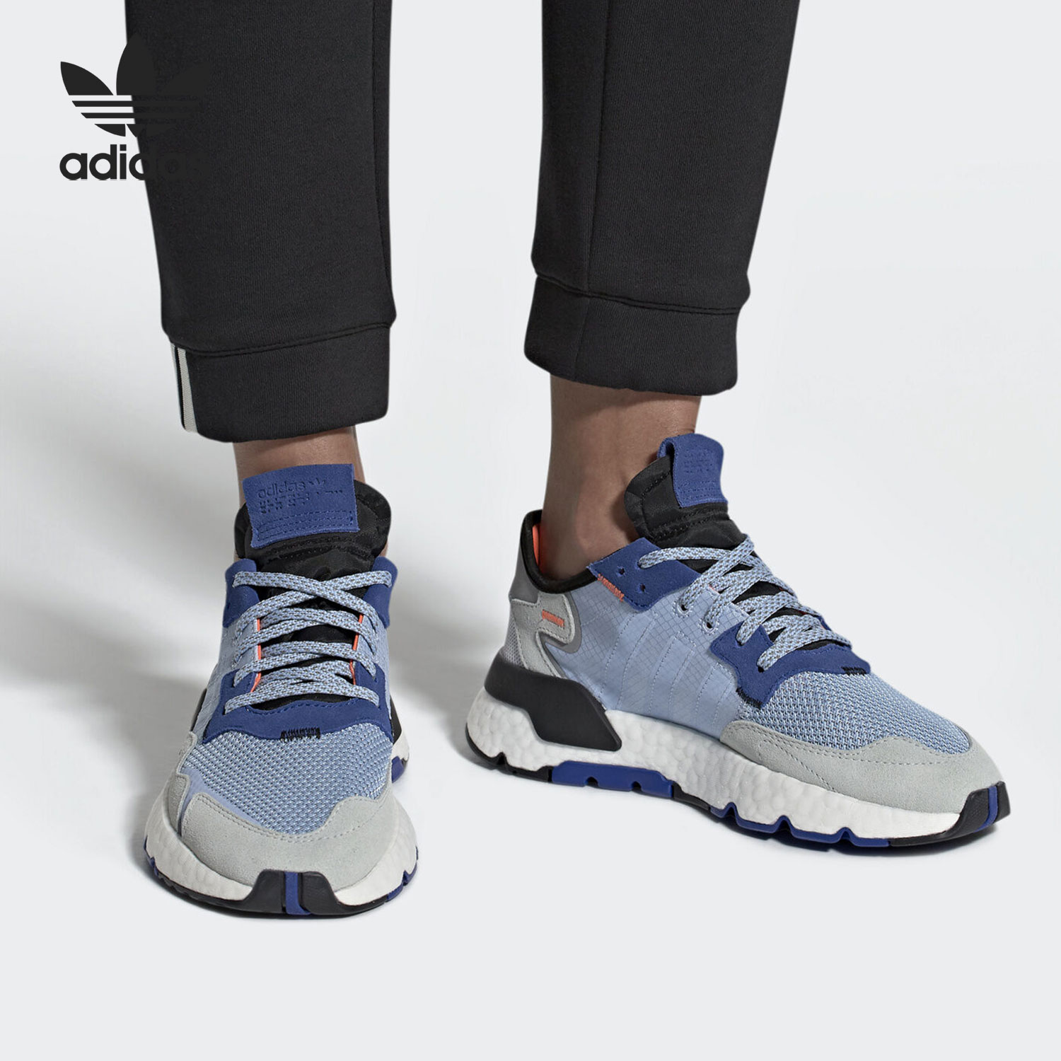 Adidas/阿迪达斯正品 三叶草当季新款男女休闲运动跑步鞋 EE5907